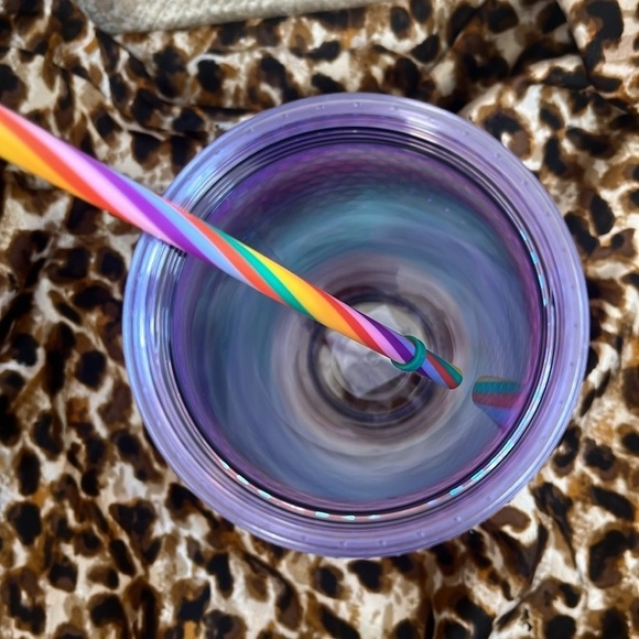 Brand New Starbucks x Sofie Birkin Iridescent Rainbow Studded 24oz Venti Tumbler - Picture 9 of 16